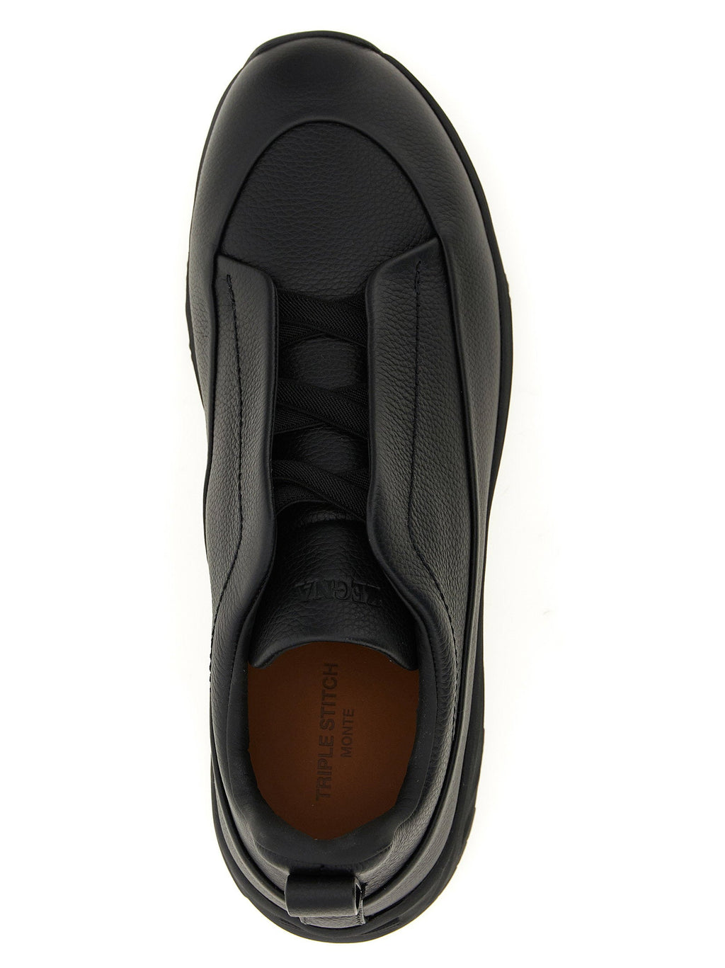 Zegna Monte Sneaker — Black