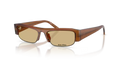 Miu Miu Eyewear MUB07S Sunglasses — Amber