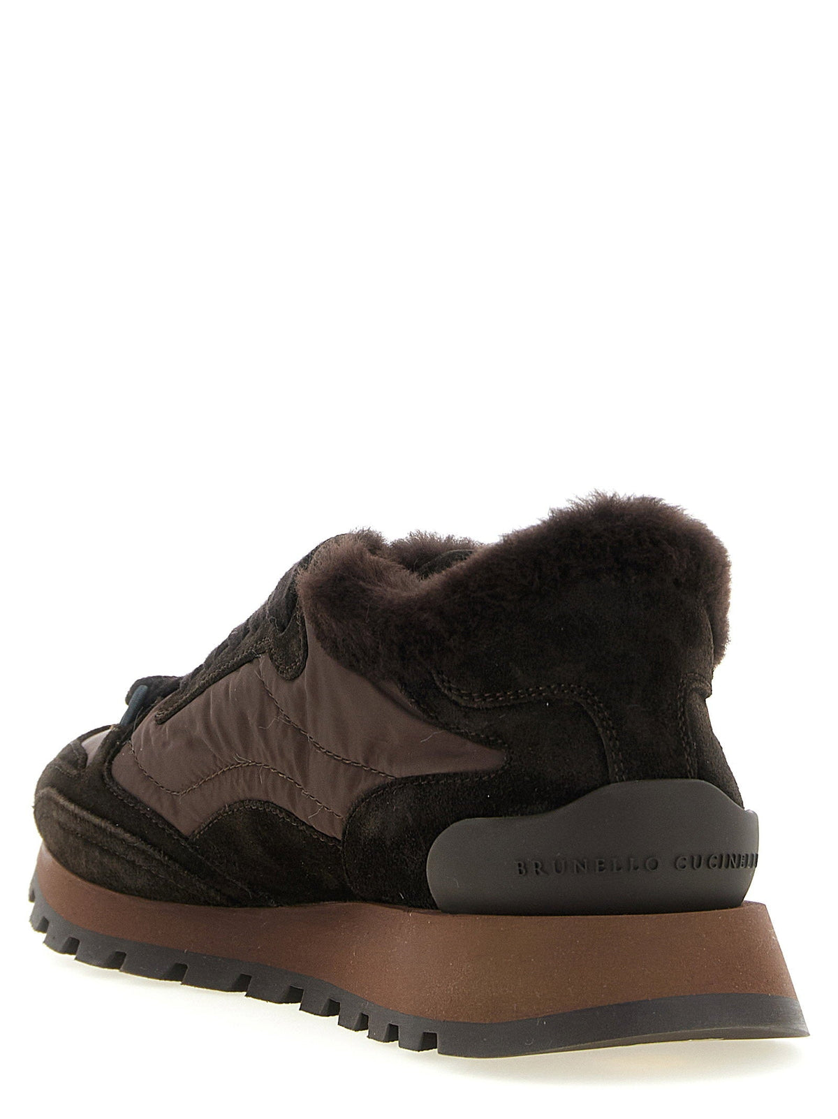 Brunello Cucinelli Active Sneaker — Brown