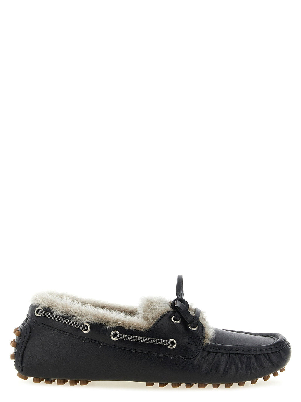 Brunello Cucinelli Monile Moccasin — Black