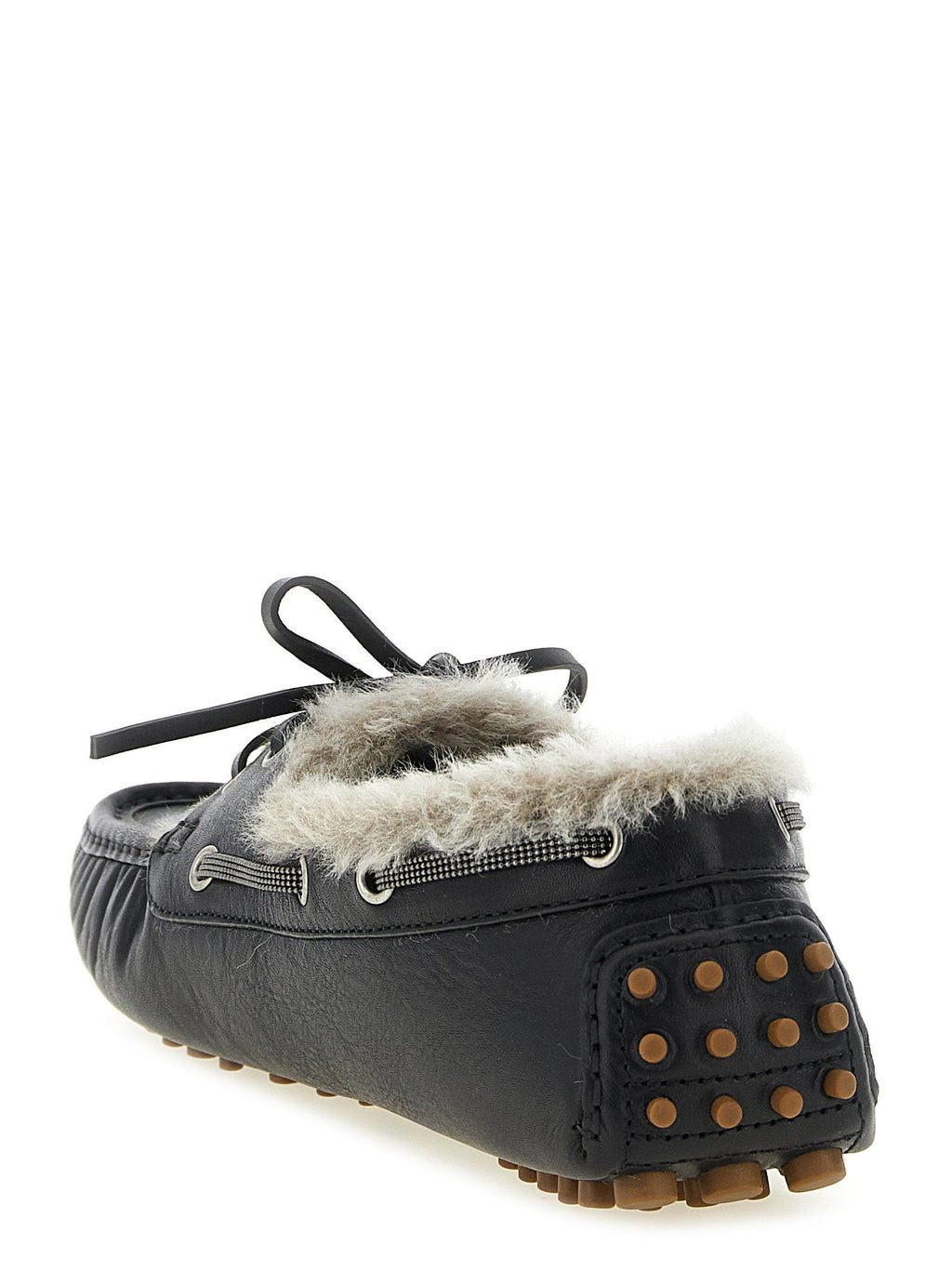 Brunello Cucinelli Monile Moccasin — Black