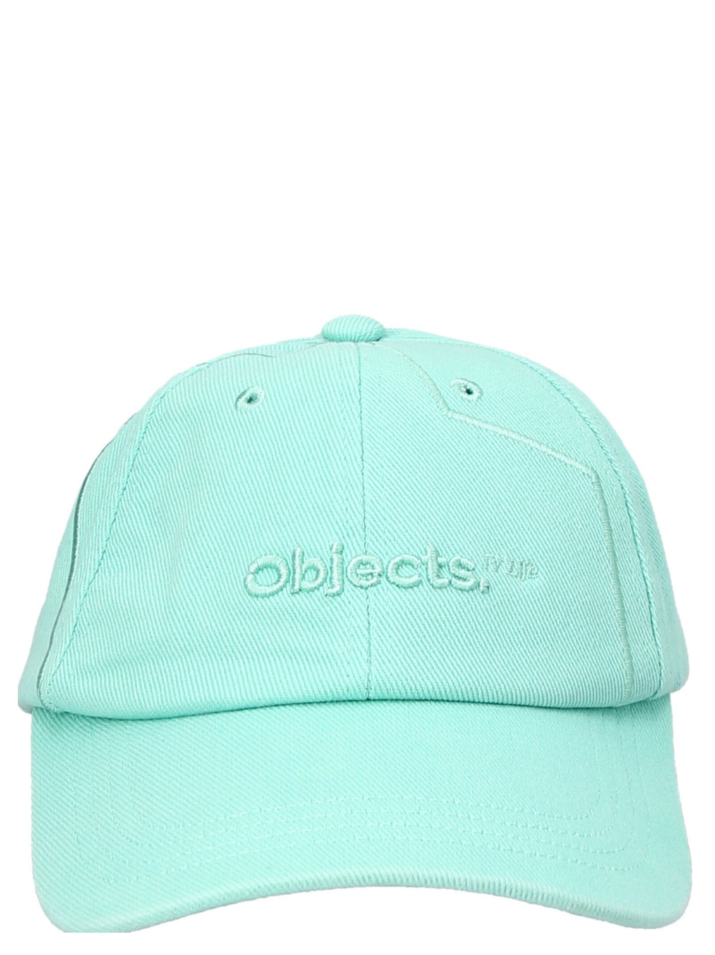 Objects Iv Life Logo-Embroidered Baseball Cap — Mint