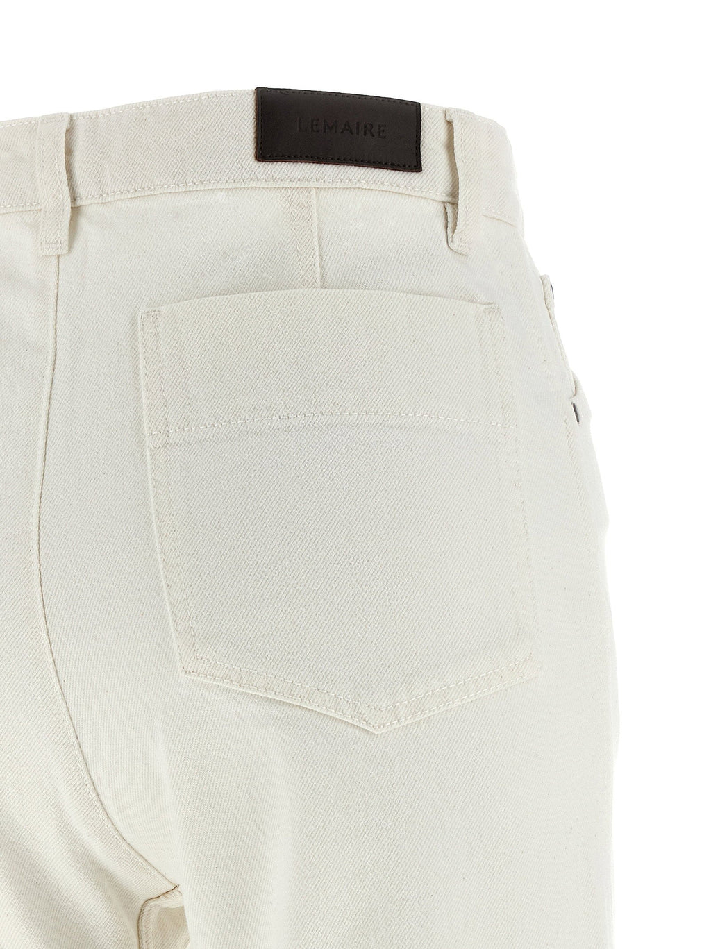 Lemaire Twisted Jeans — Cream