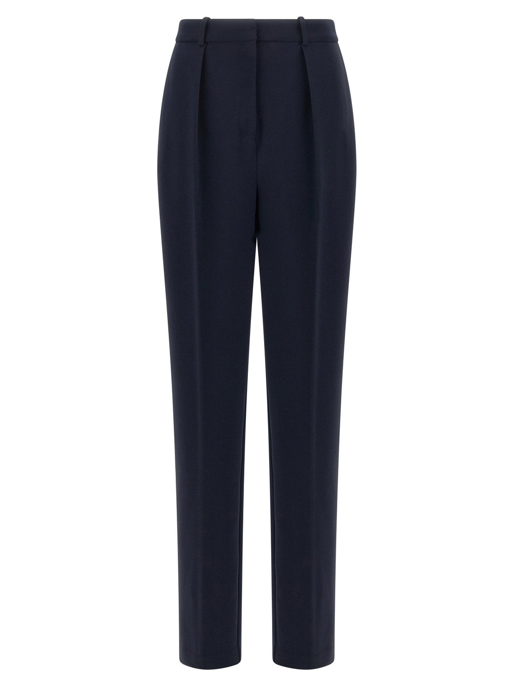 Elisabetta Franchi High-Waist Crepe Trousers