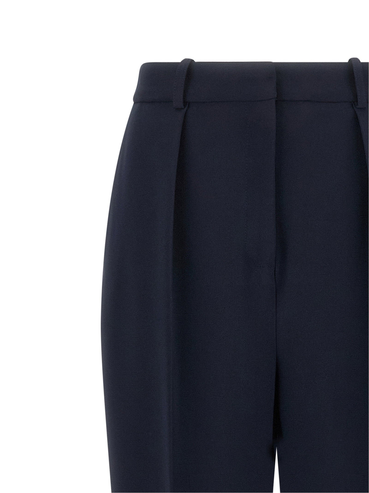 Elisabetta Franchi High-Waist Crepe Trousers