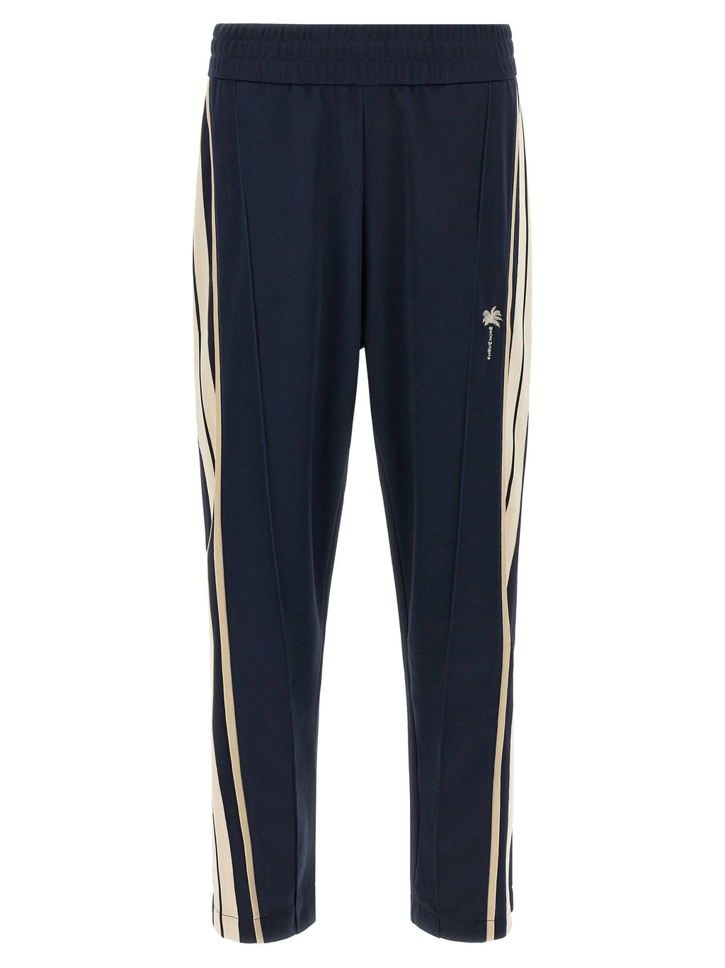 Palm Angels Contrast Stripe Technical Joggers — Navy