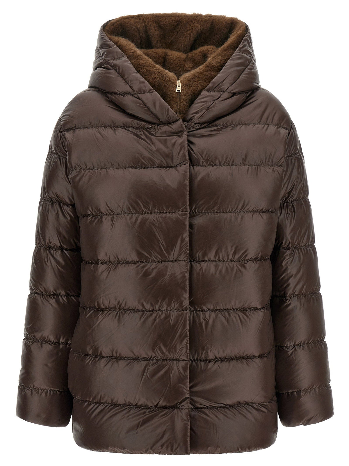 Herno Fusciacca Down Jacket — Brown