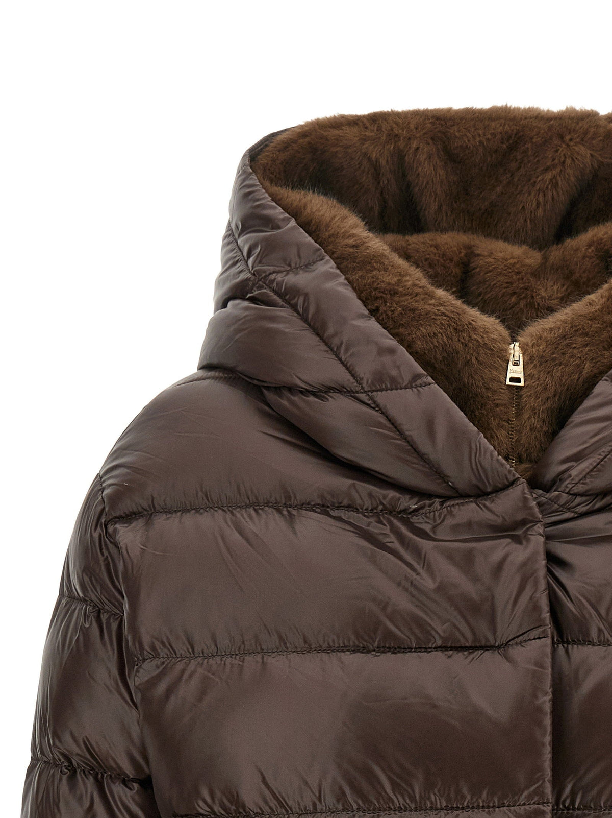 Herno Fusciacca Down Jacket — Brown