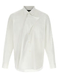 Comme Des Garçons Homme Plus Asymmetric Panel Shirt — White