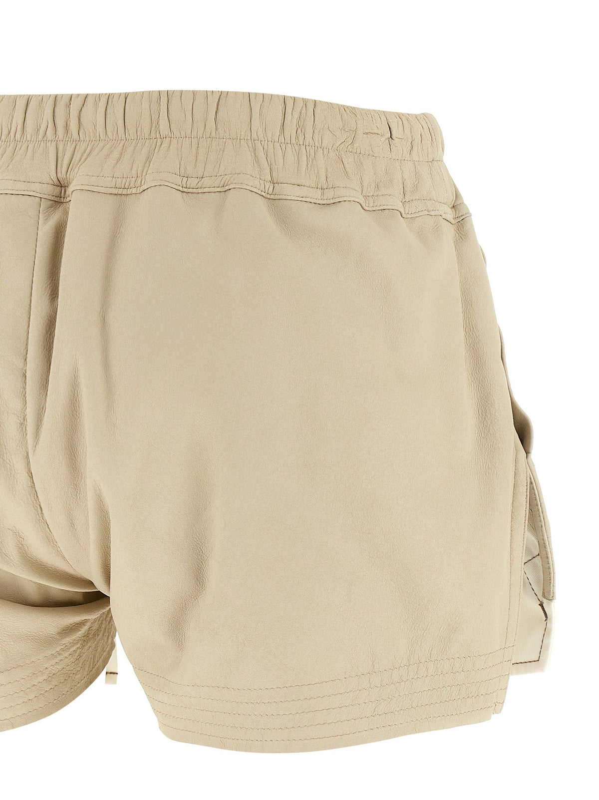 Rick Owens Fog Boxers Shorts — Beige