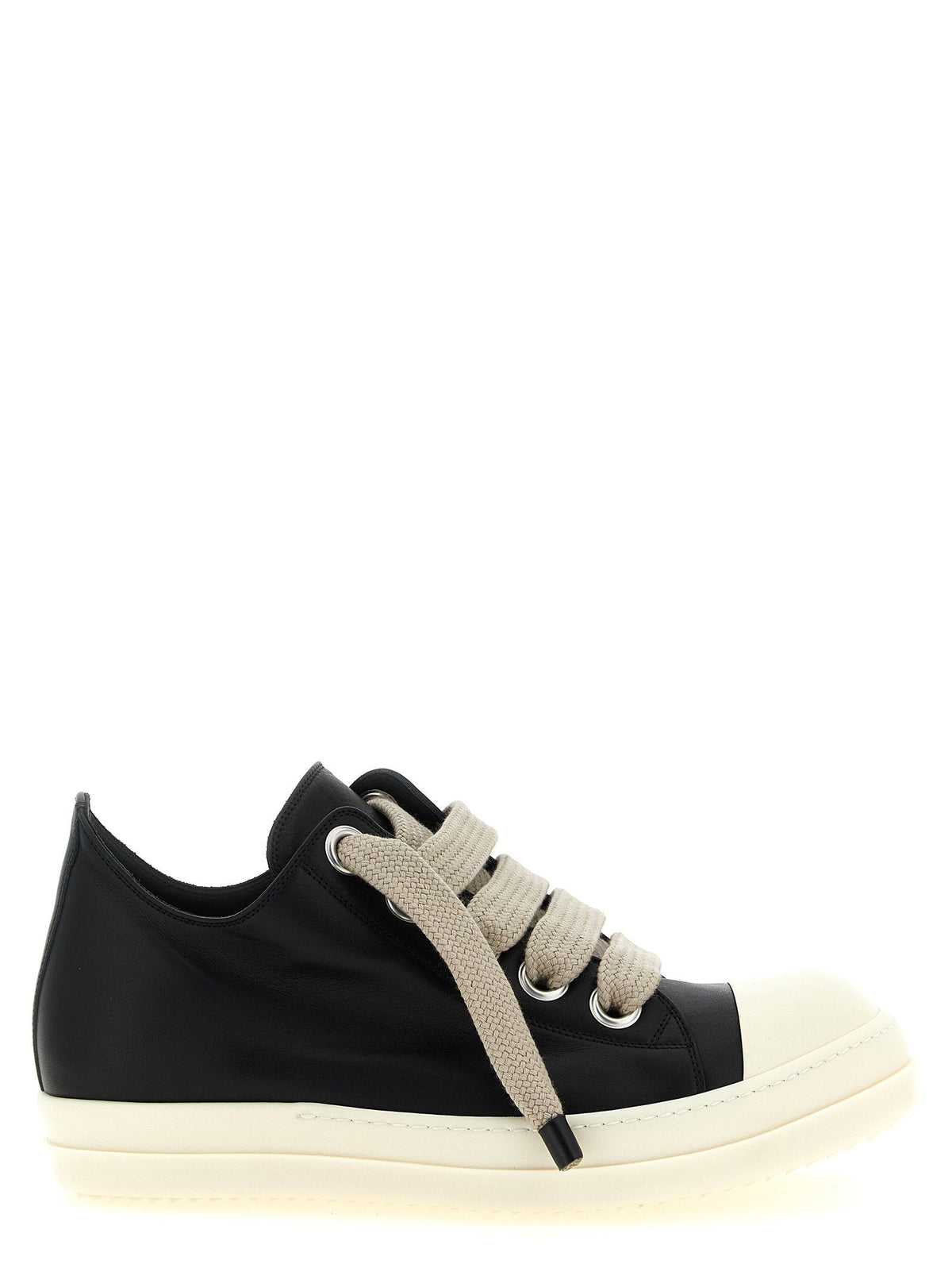 Rick Owens Jumbolace Low Sneaker — Black