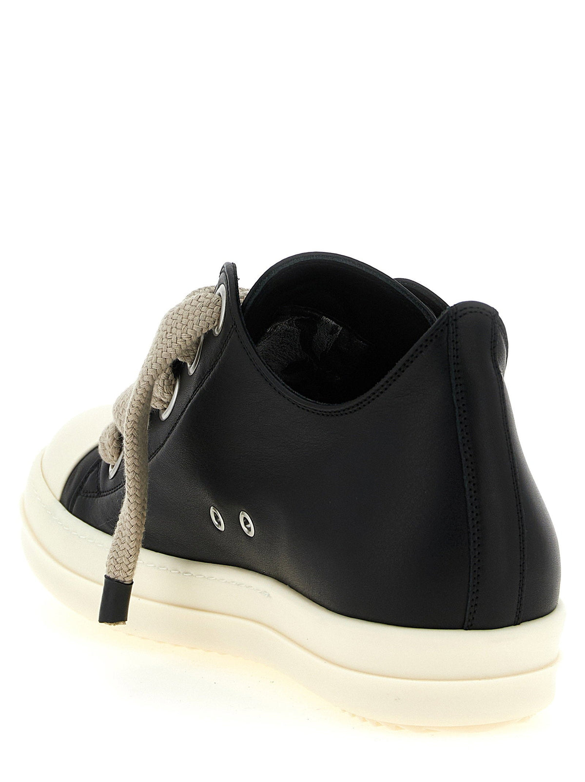 Rick Owens Jumbolace Low Sneaker — Black