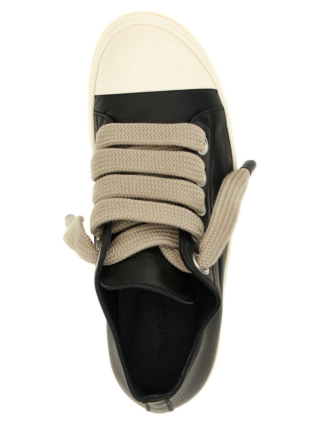 Rick Owens Jumbolace Low Sneaker — Black