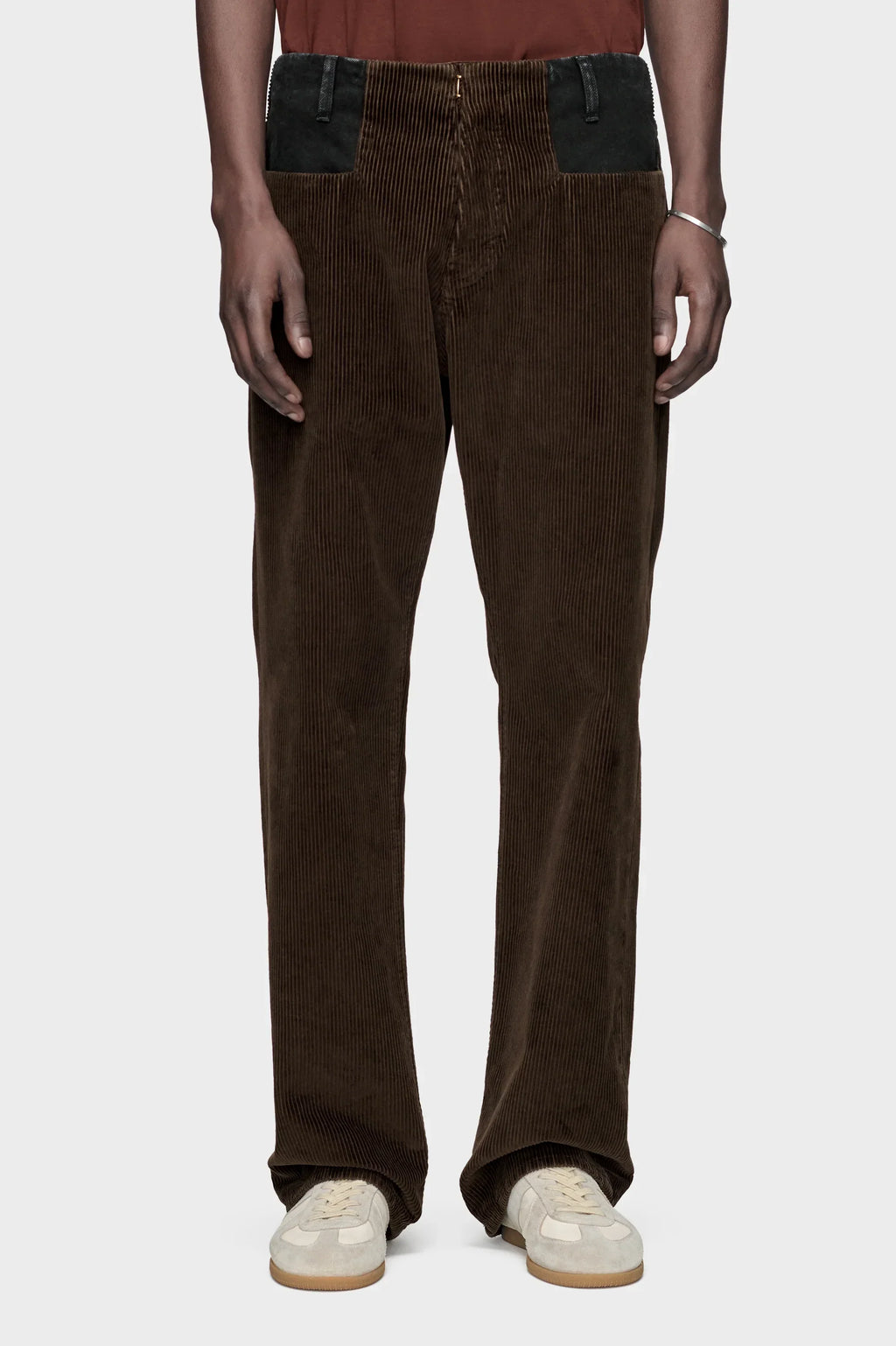 Maison Margiela Waistless Trousers — Brown