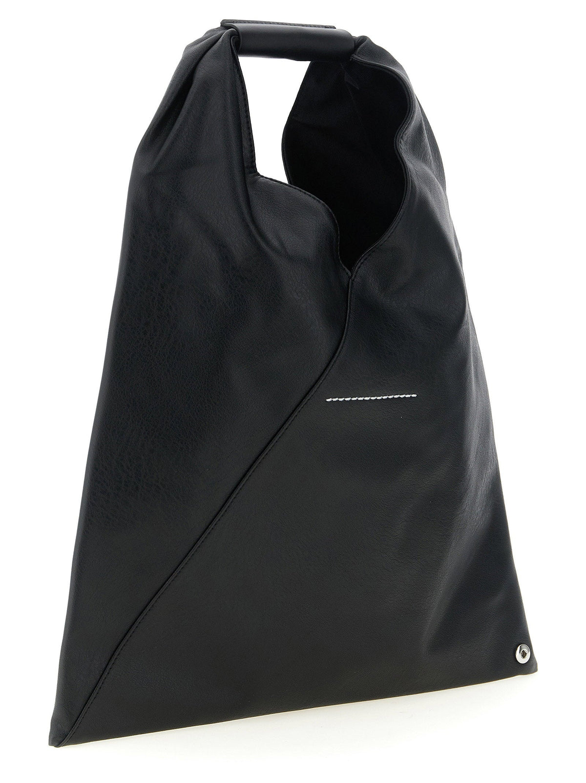 Mm6 Maison Margiela Top Handle Bag — Black