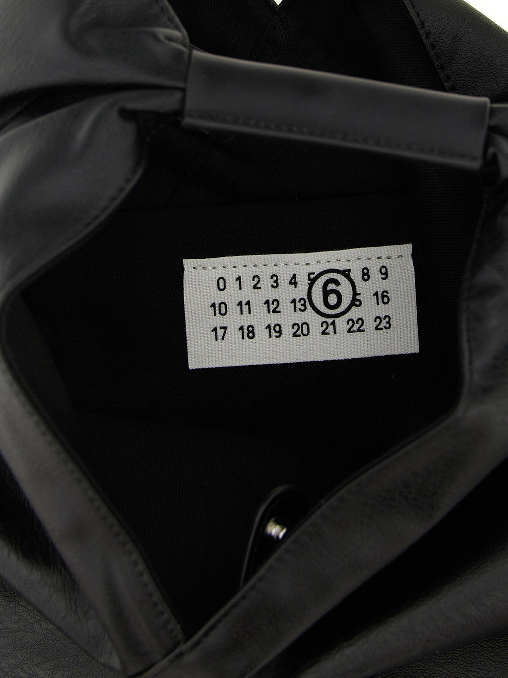 Mm6 Maison Margiela Top Handle Bag — Black