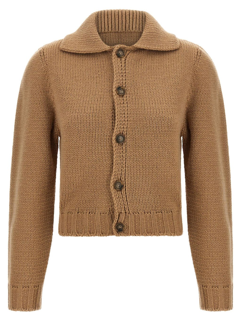 Mm6 Maison Margiela Cardigan — Camel