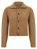 Mm6 Maison Margiela Cardigan — Camel
