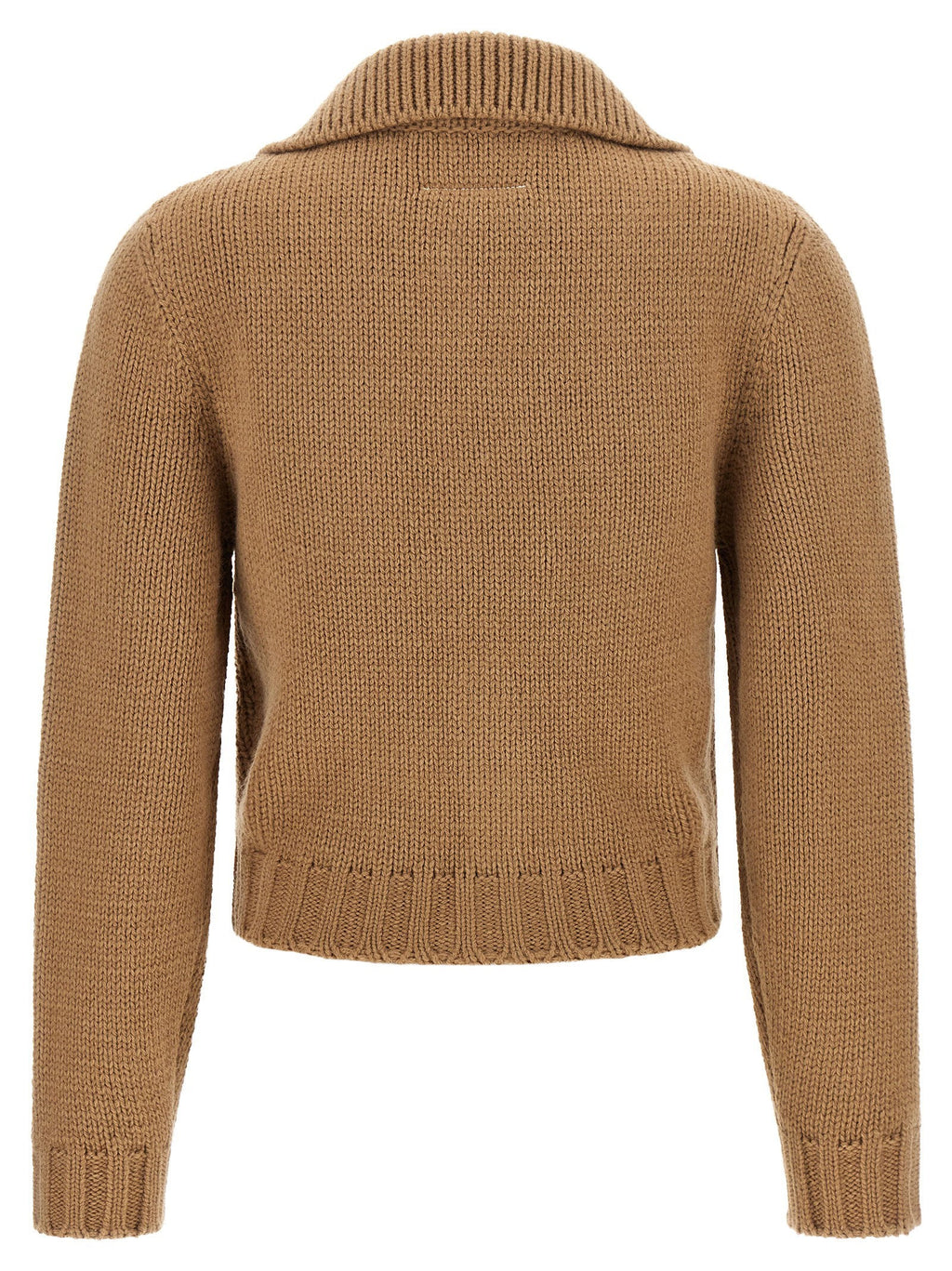 Mm6 Maison Margiela Cardigan — Camel