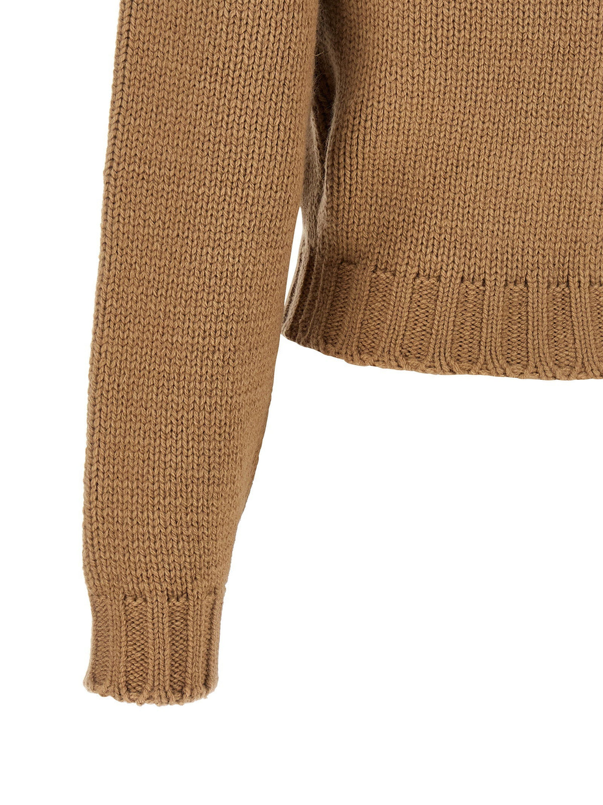 Mm6 Maison Margiela Cardigan — Camel