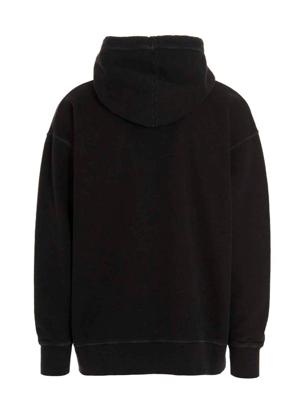 Dsquared2 Logo-Print Cotton Hoodie — Black