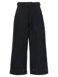 Cellar Door Paola Cargo Pants — Black