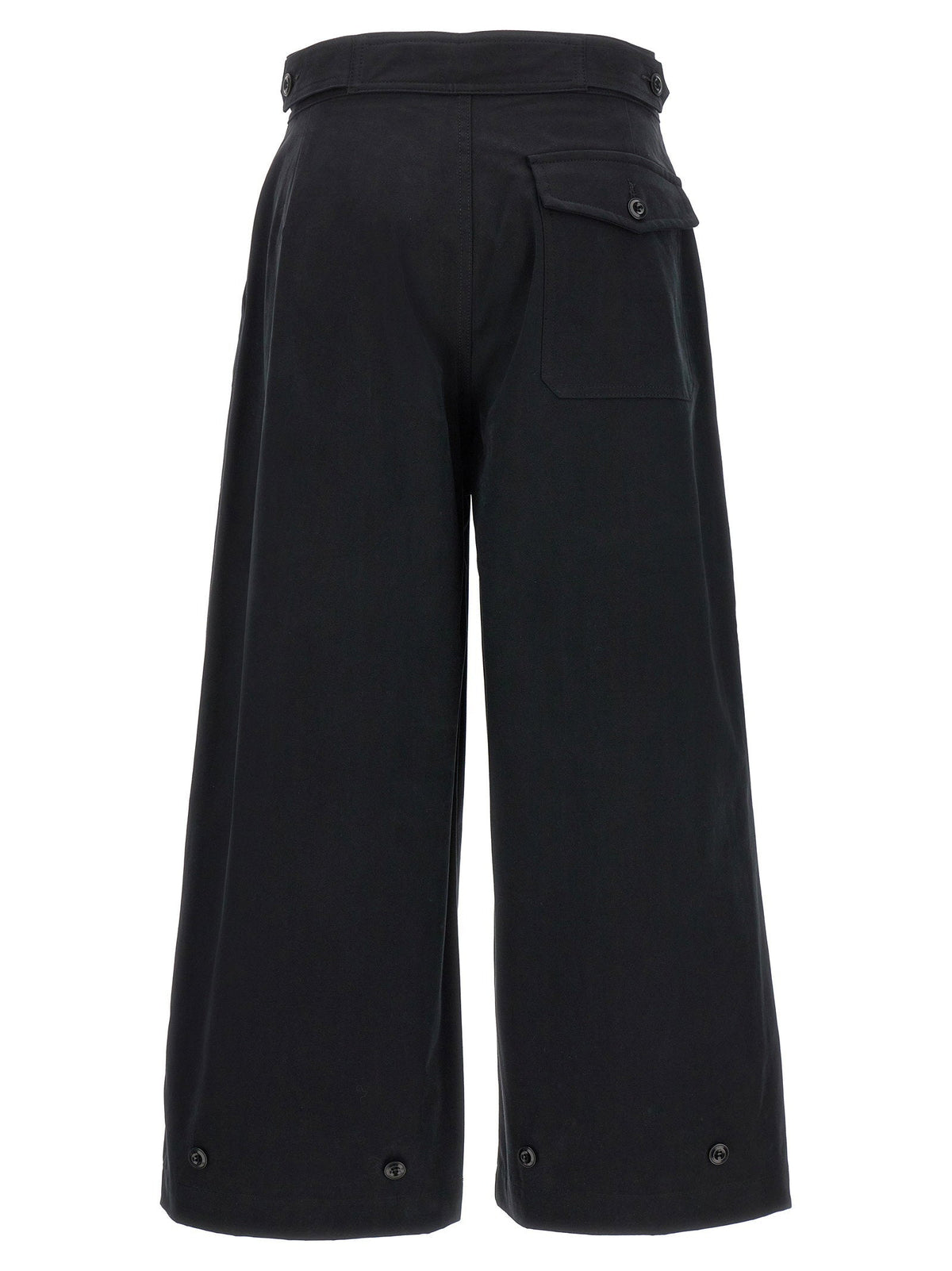 Cellar Door Paola Cargo Pants — Black