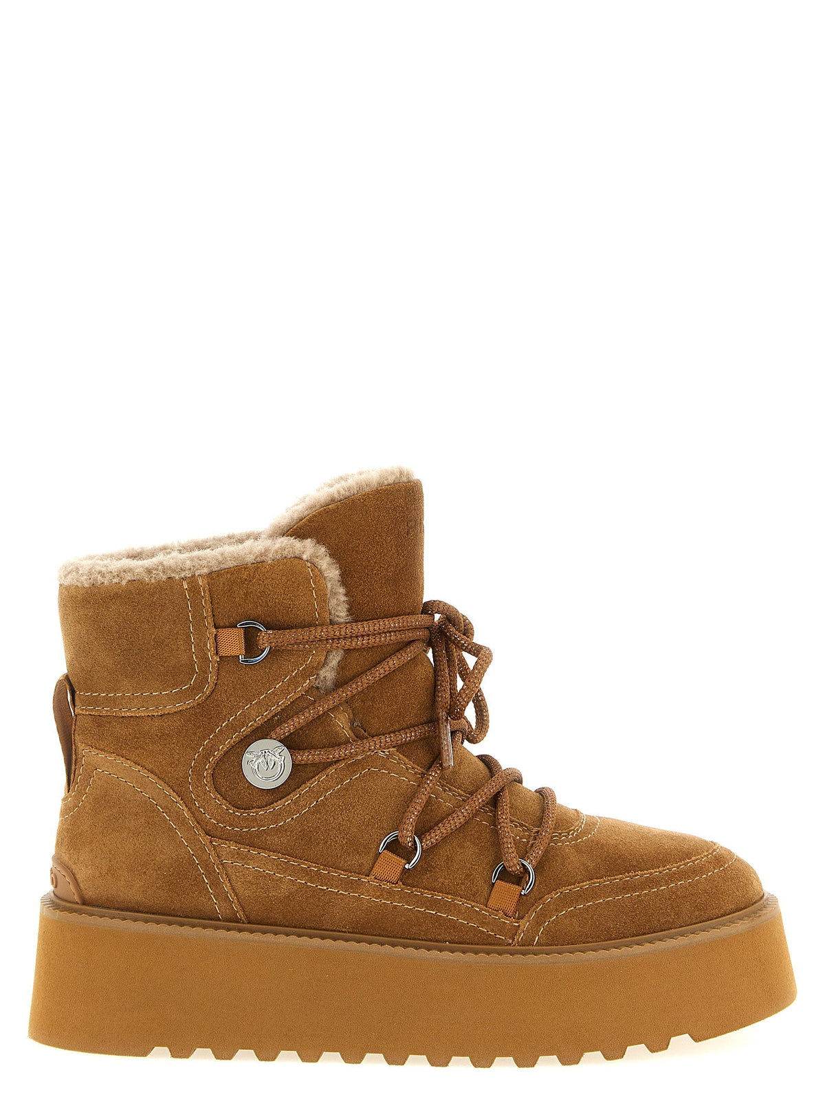 Pinko Martina Ankle Boot — Tan