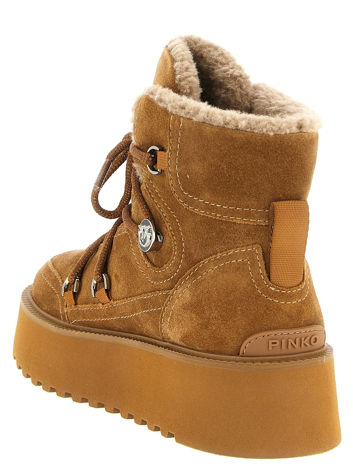 Pinko Martina Ankle Boot — Tan