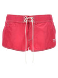 Tom Ford Logo Nylon Shorts — Red