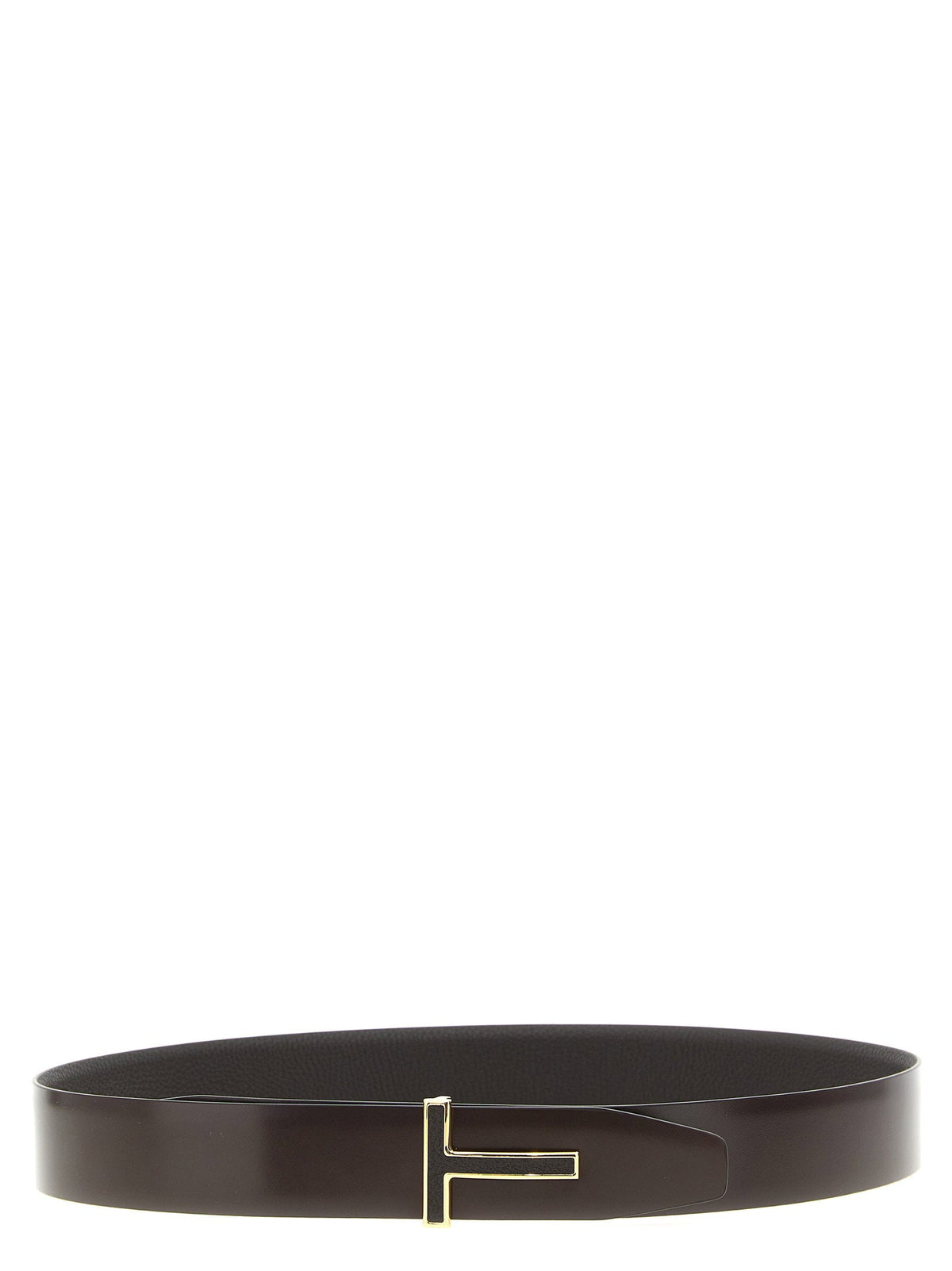 Tom Ford Reversible Leather Belt — Black