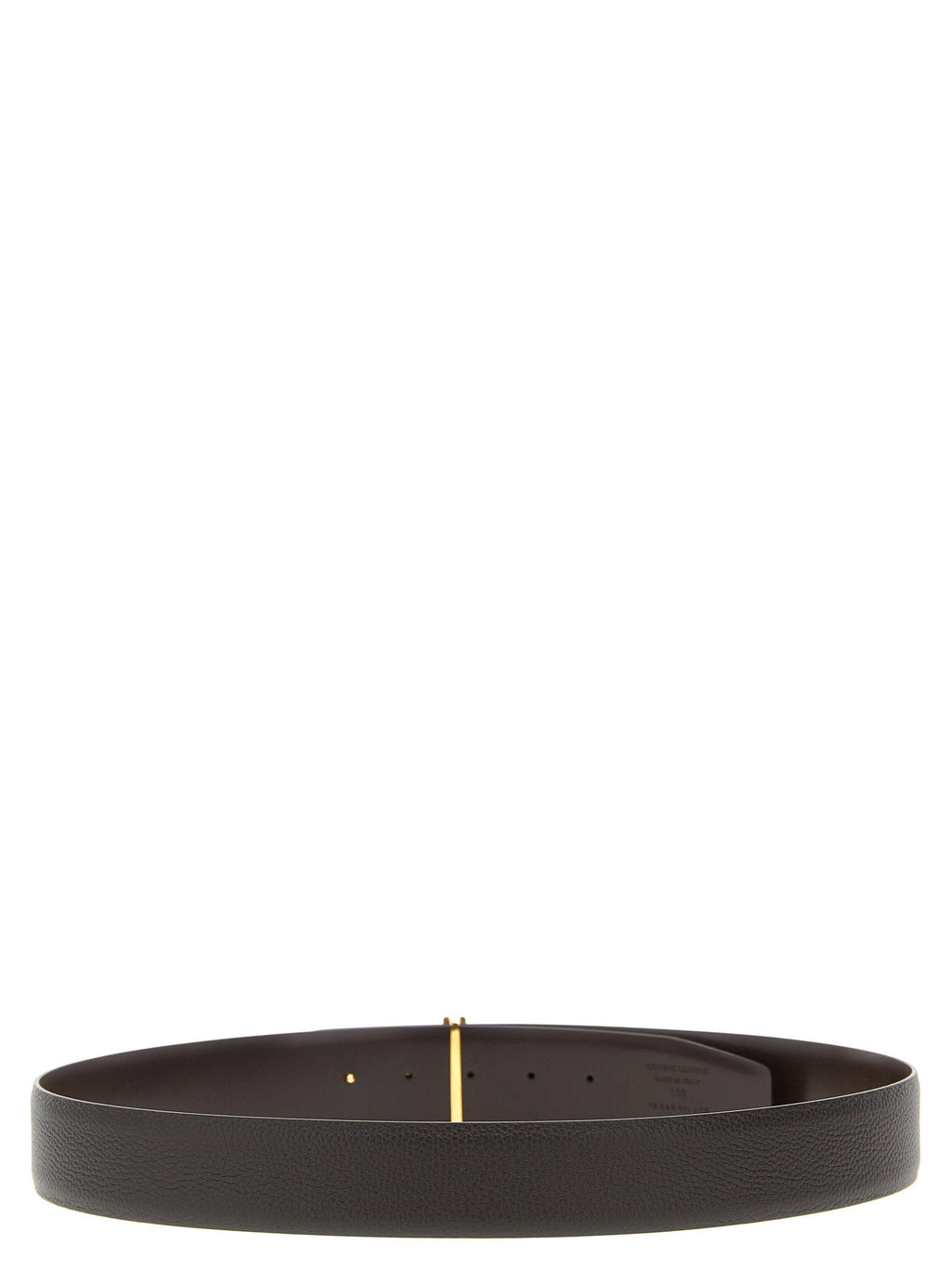 Tom Ford Reversible Leather Belt — Black