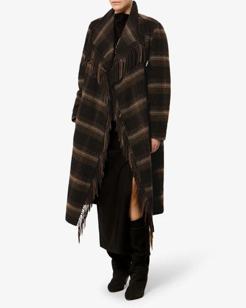 Marant Etoile Bkki Coat — Brown