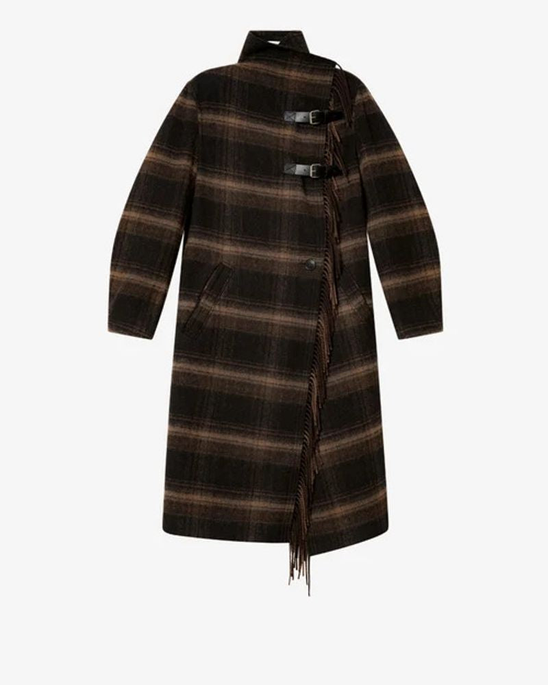 Marant Etoile Bkki Coat — Brown
