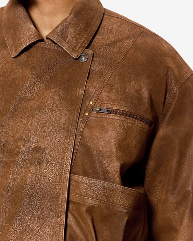 Marant Etoile Suede Utility Jacket