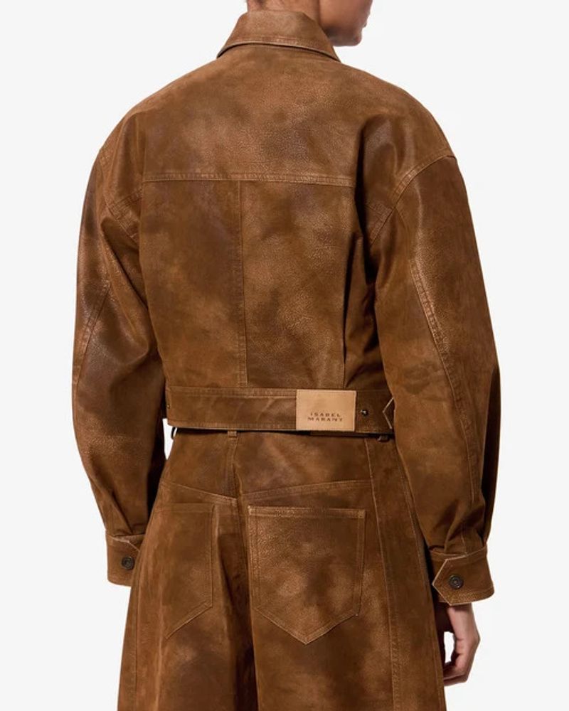 Marant Etoile Suede Utility Jacket