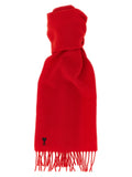 Ami Paris Scarf — Red