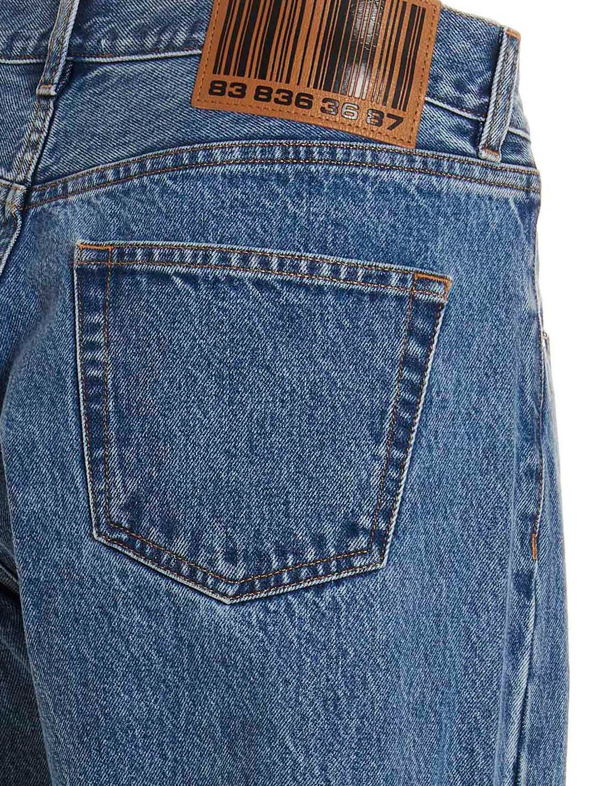 Vtmnts 5-Pocket Denim Jeans — Blue