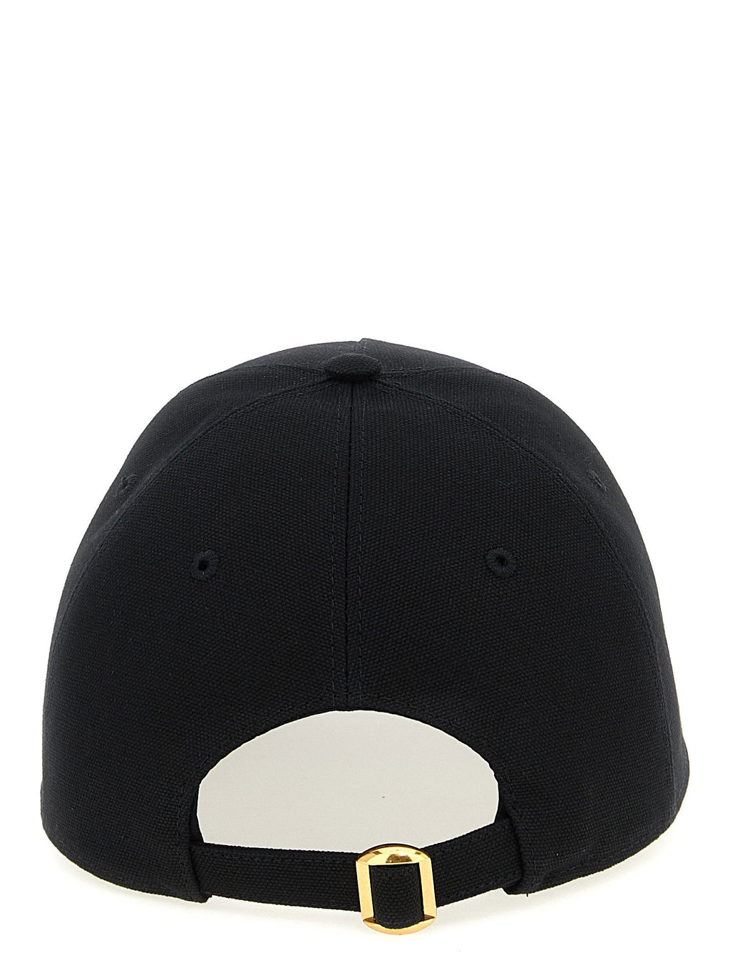 Valentino Garavani Logo-Embroidered Cotton Baseball Cap — Black