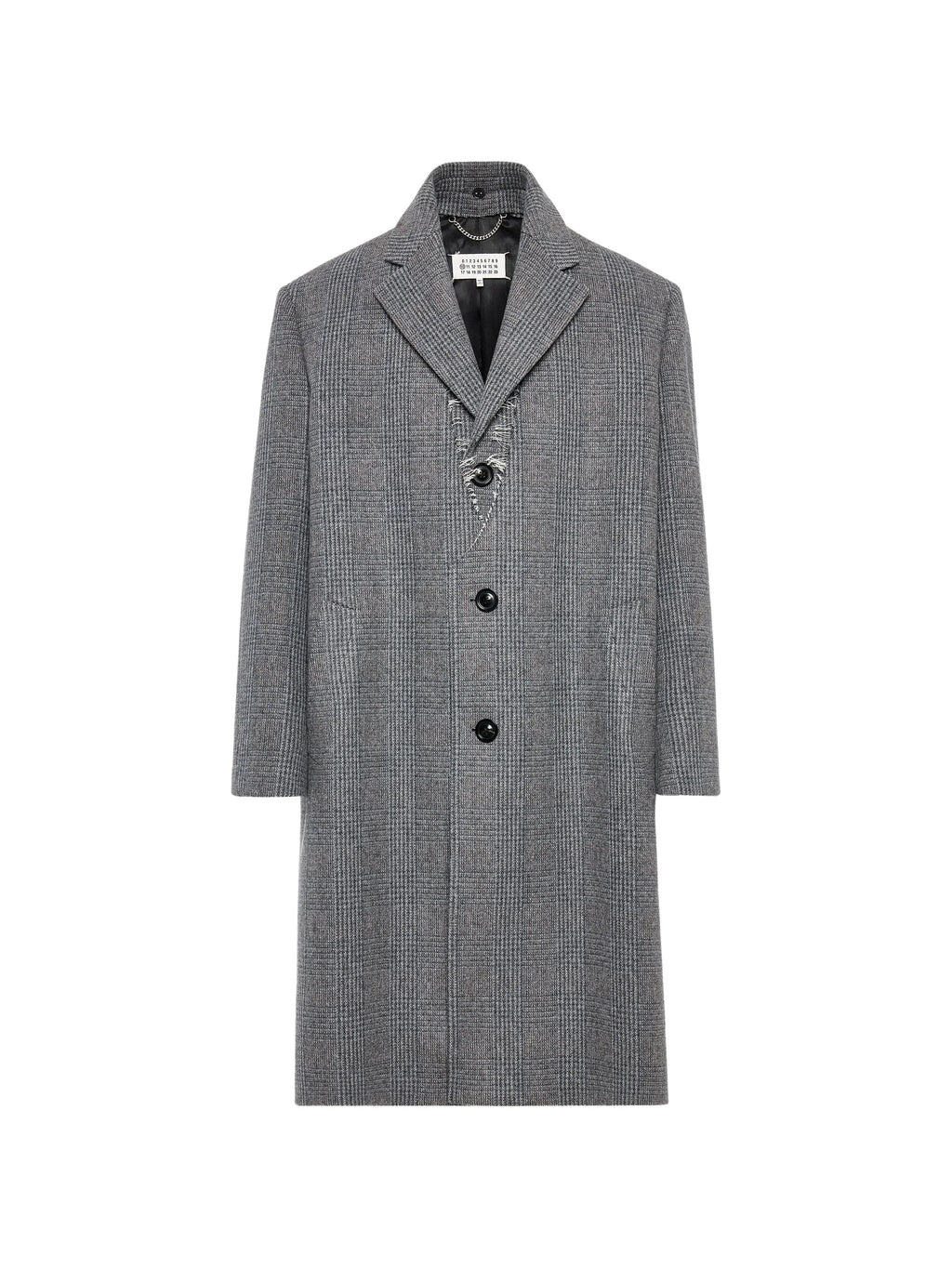 Maison Margiela Foldable Collar Coat — Gray