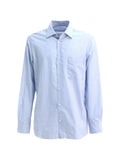 Maison Margiela Patched-Pocket Shirt — Blue