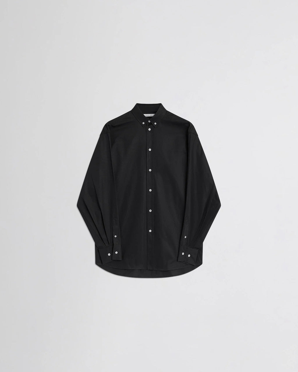Phoebe Philo Button Collar Shirt — Black