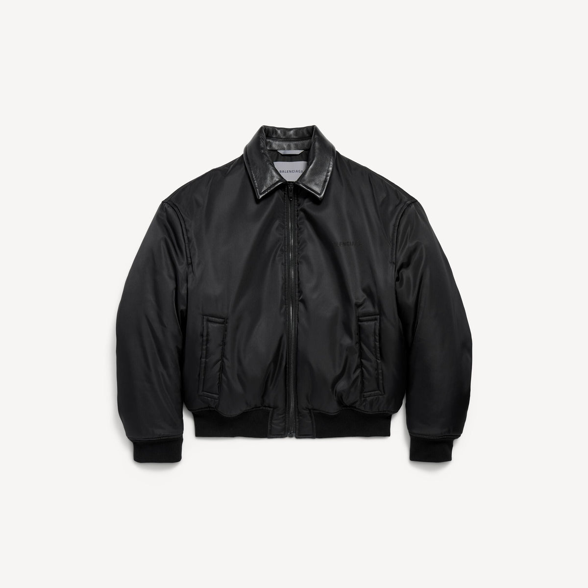 Balenciaga Cocoon Bomber Jacket — Black