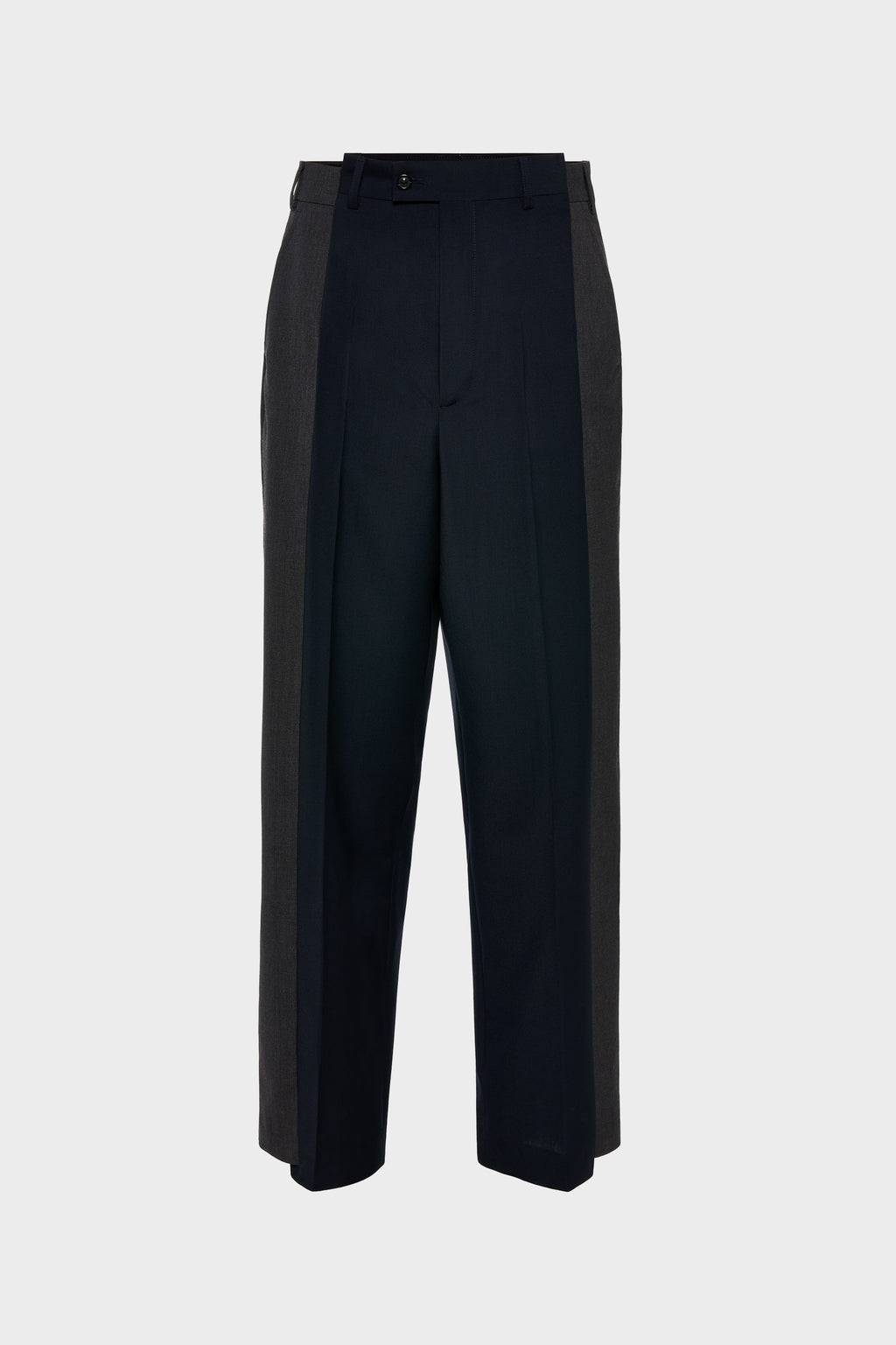 Maison Margiela Spliced Tailored Trousers — Blue