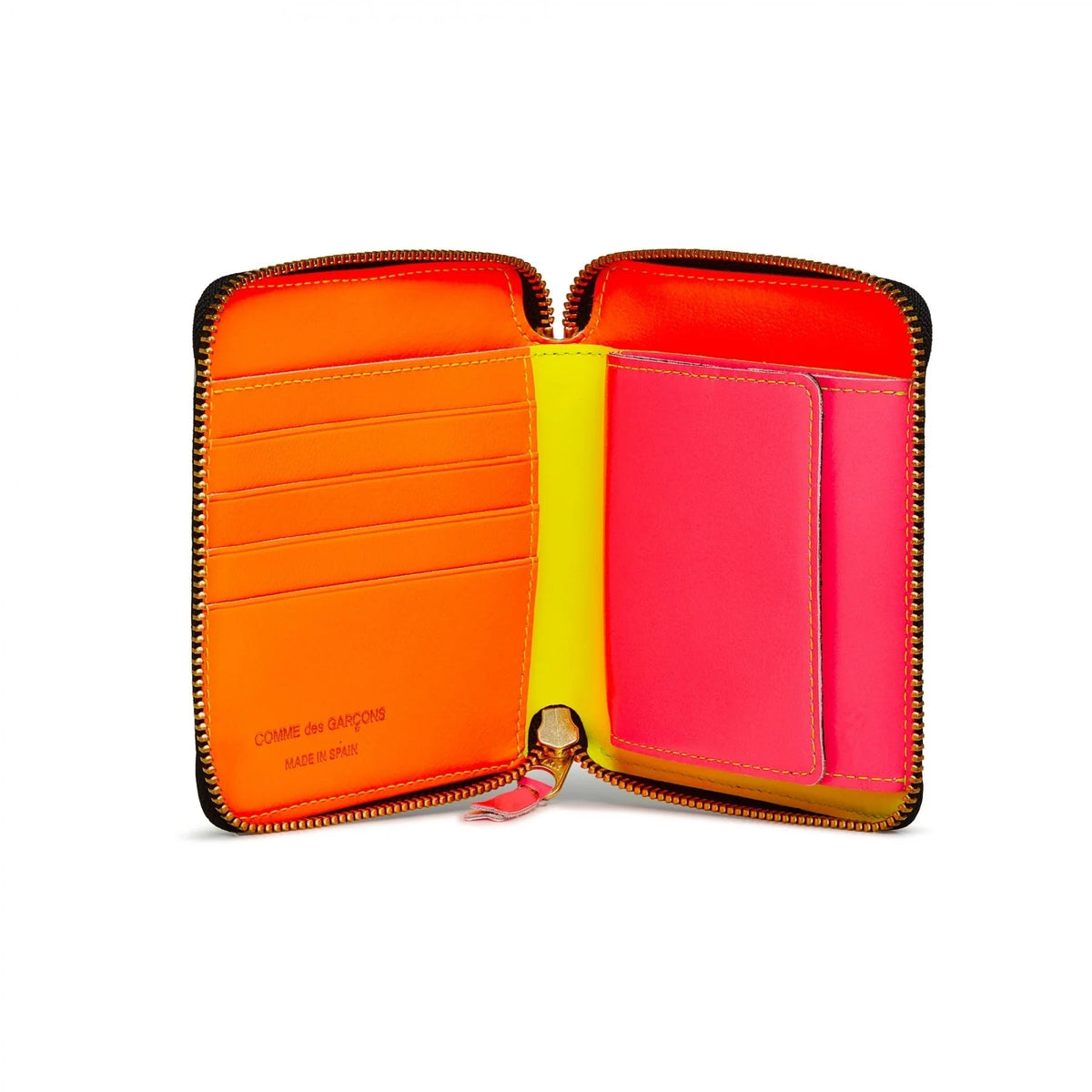 Comme Des GarçOns Wallet Super Fluo Wallet — Yellow