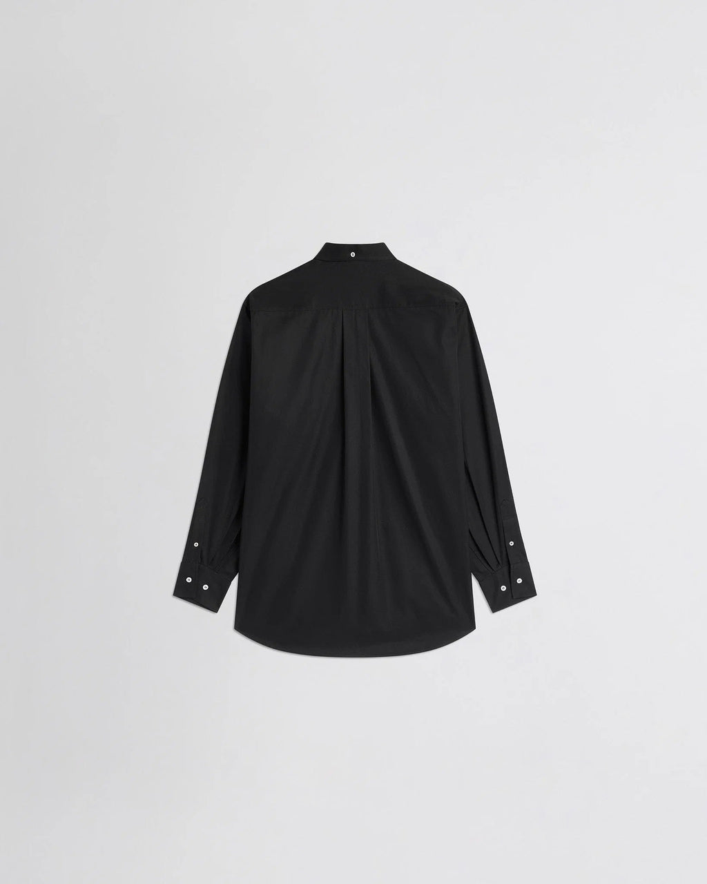 Phoebe Philo Button Collar Shirt — Black