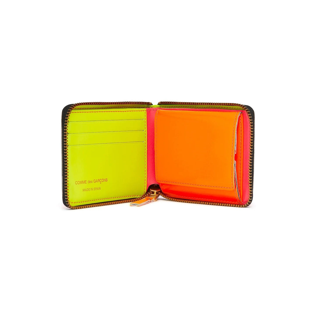 Comme Des GarçOns Wallet Pink Leather Wallet — Pink