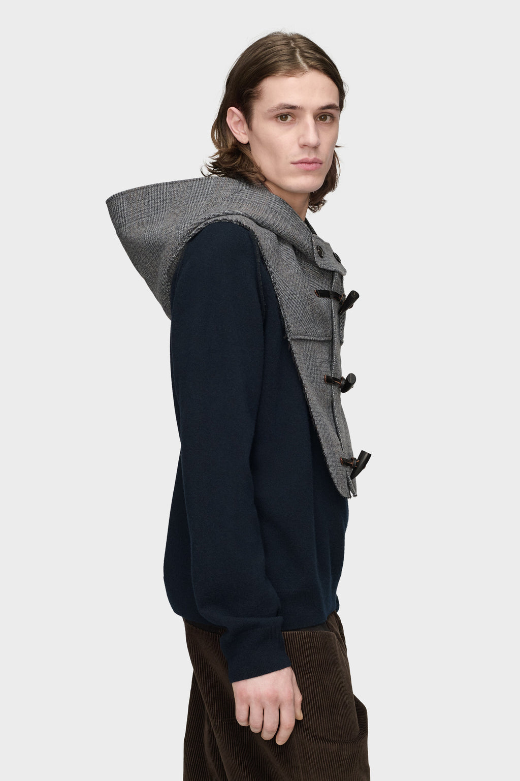 Maison Margiela Duffle Coat — Gray