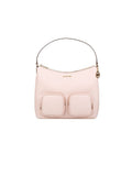 Michael Kors Merritt Large Cargo Shoulder Bag — Pink