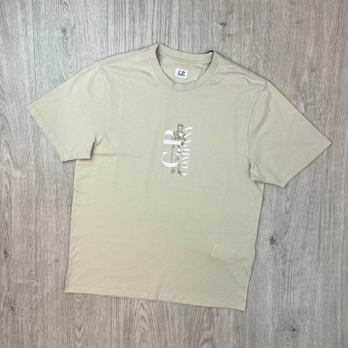 CP Company Sailor T-Shirt - Silver Birch